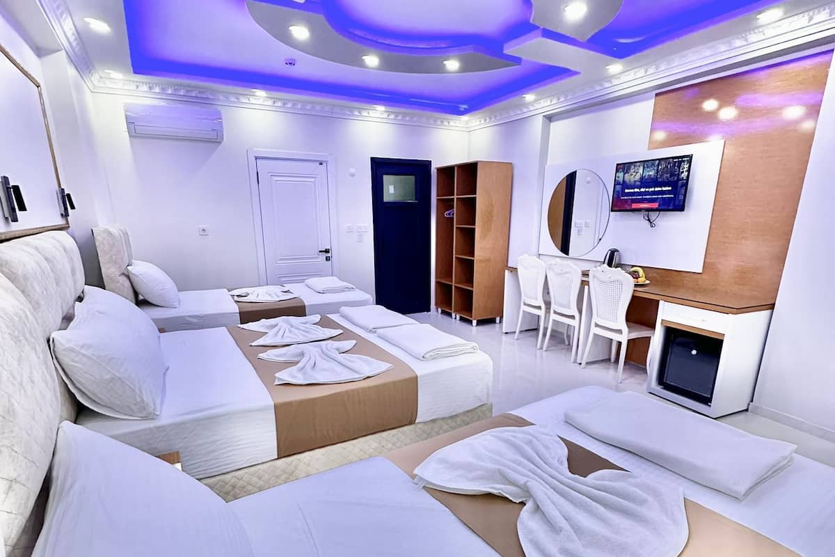 Desk, laptop workspace