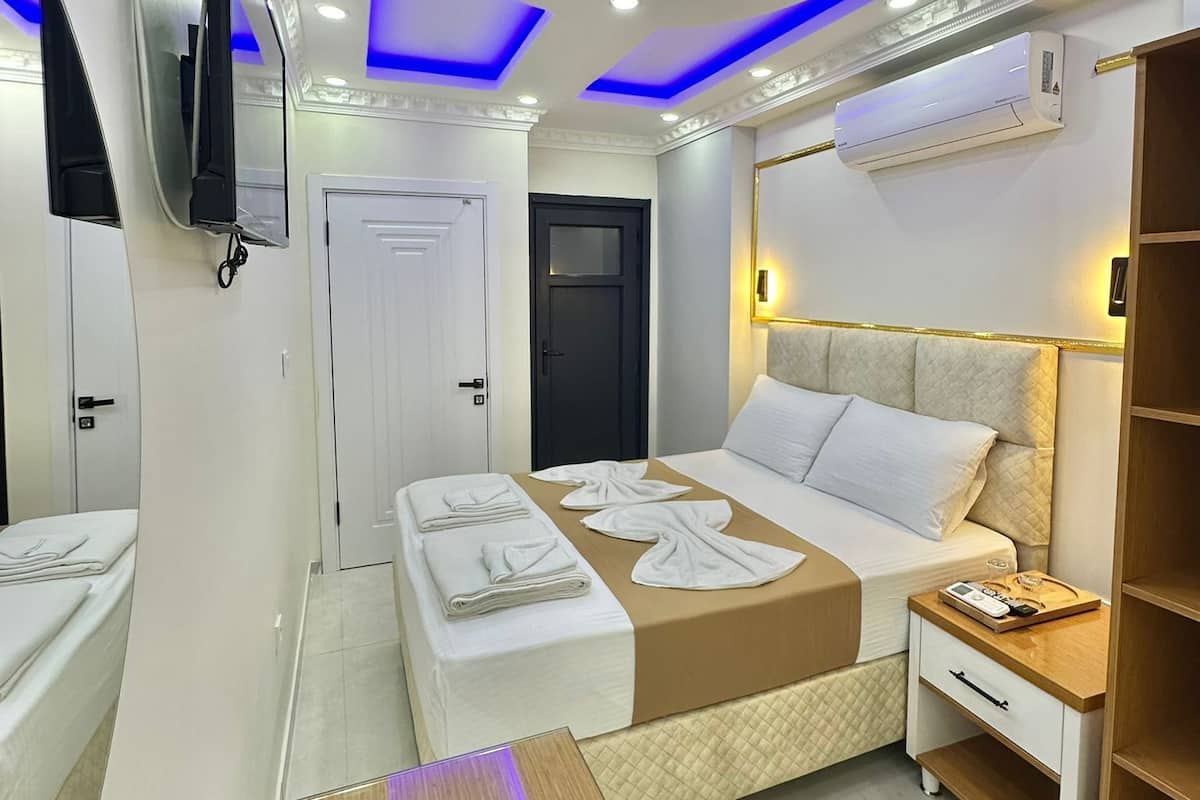 Desk, laptop workspace