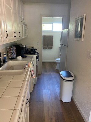 Microwave, oven, stovetop