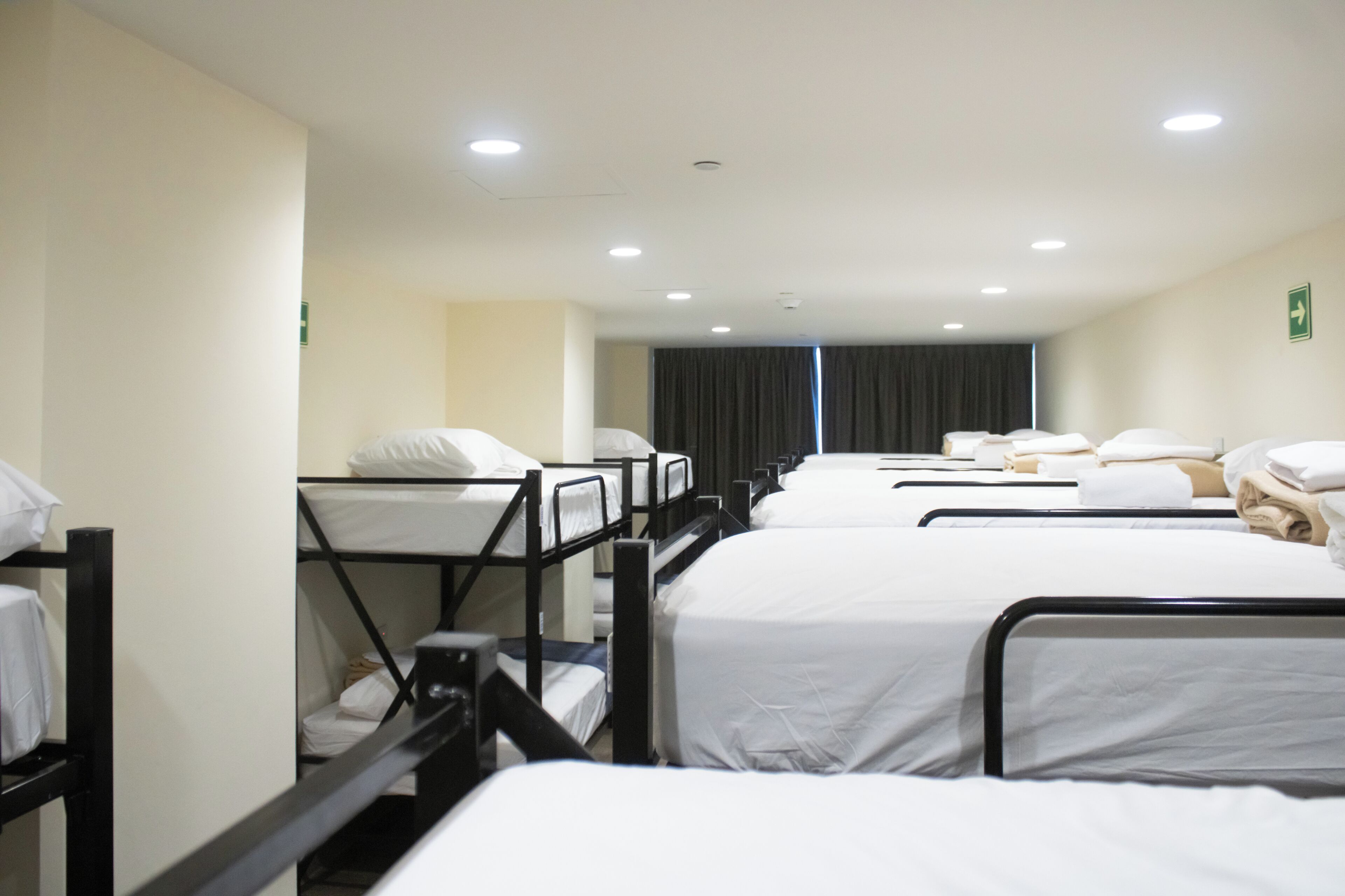 Free WiFi, bed sheets