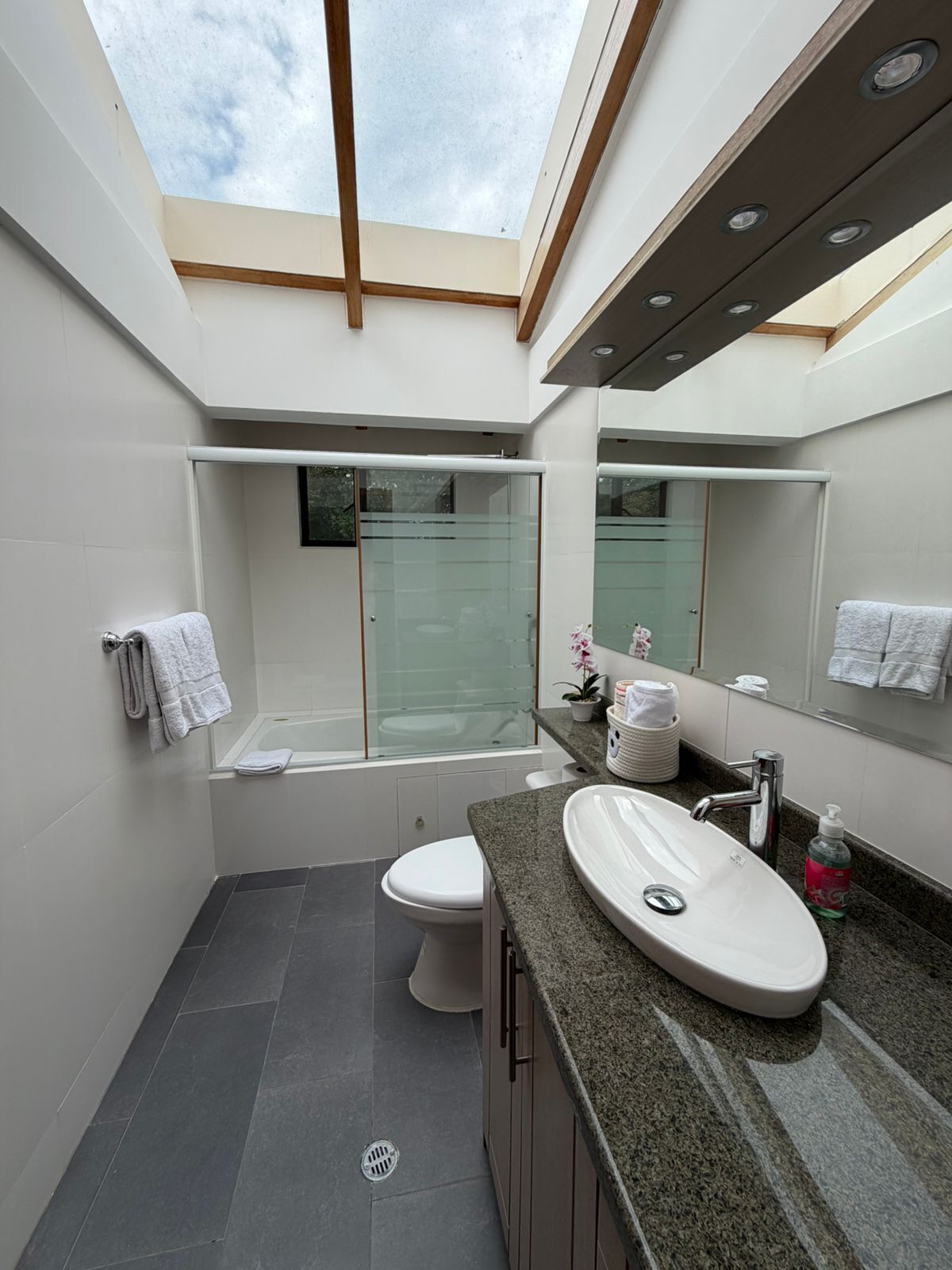 Whirlpool, Haartrockner, Handtücher, Seife