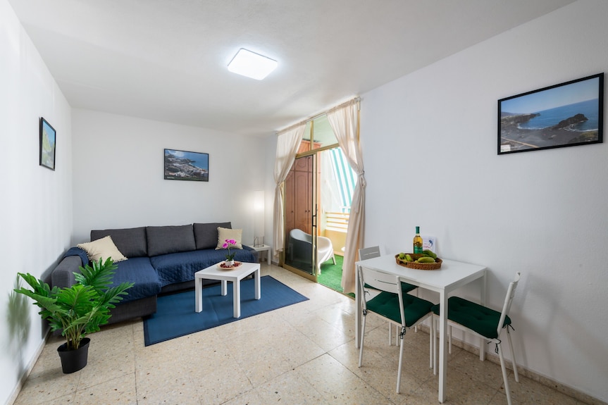 Apartamento 'Brisa De Mar' Con Vistas A La Montaña, Balcón Y Wi-fi - El Paso