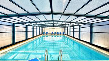 Una piscina climatizada