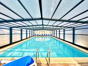 Una piscina climatizada