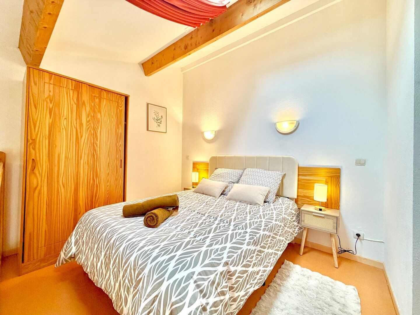 1 bedroom, internet, bed sheets