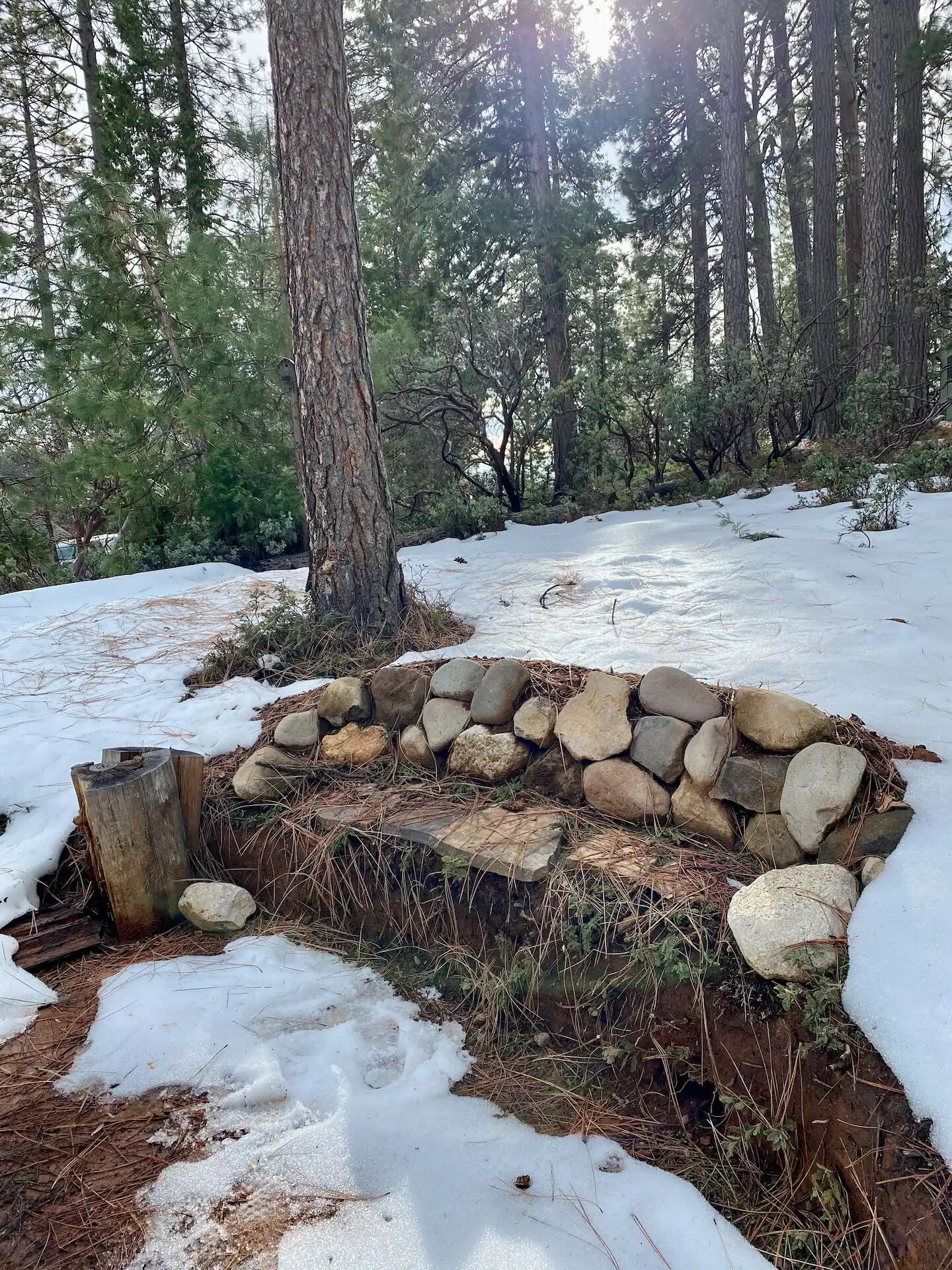 المنطقة المحيطة بالمنشأة