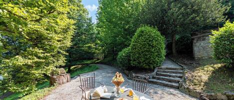 Restauration en plein air