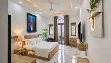 Superior Double Room, Balcony, City View | Blackout drapes, soundproofing, free WiFi, wheelchair access