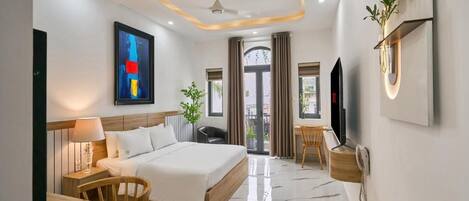 Cortinas blackout, sistema de insonorización y wifi gratis