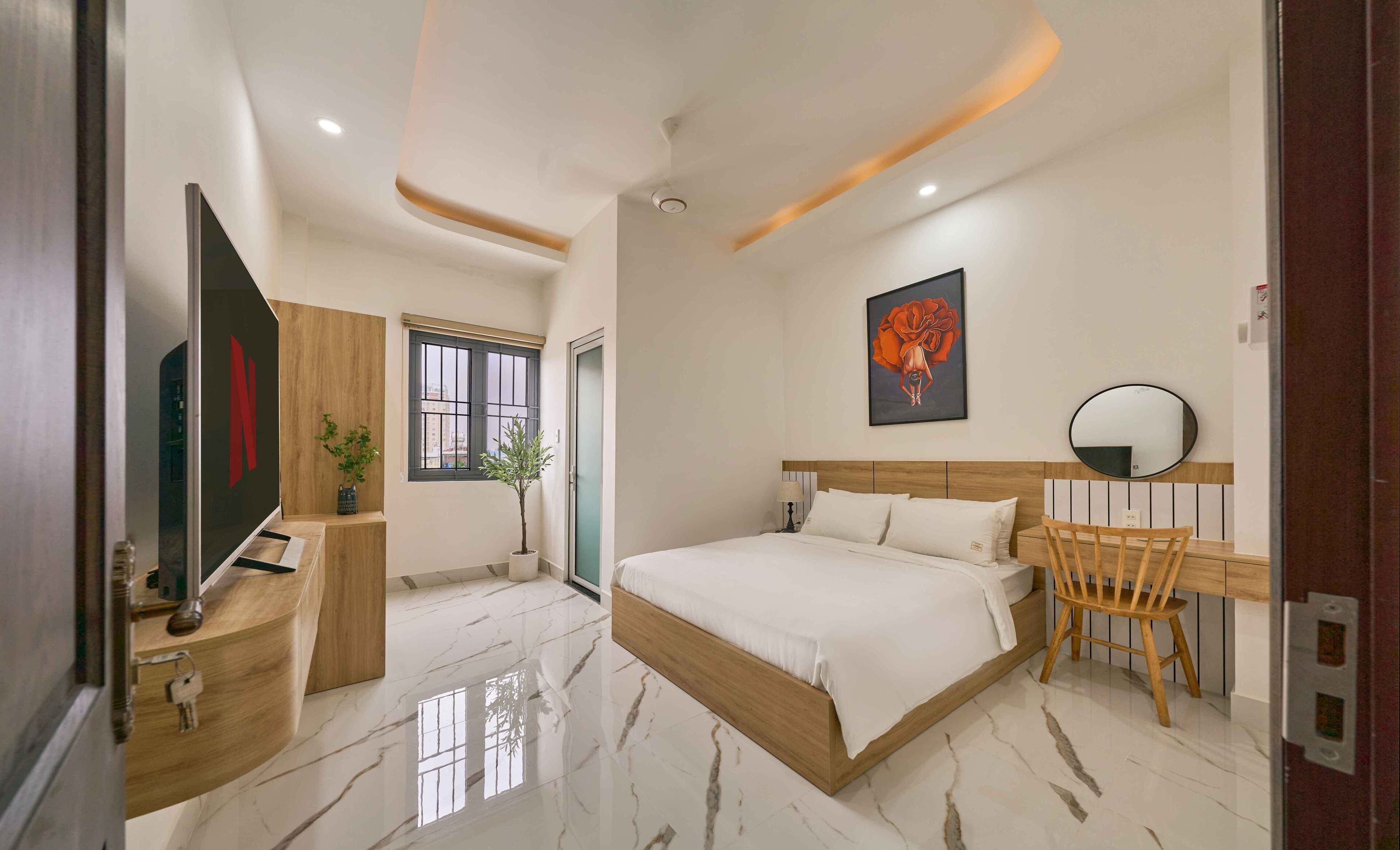 Standard Double Room, City View | View from room