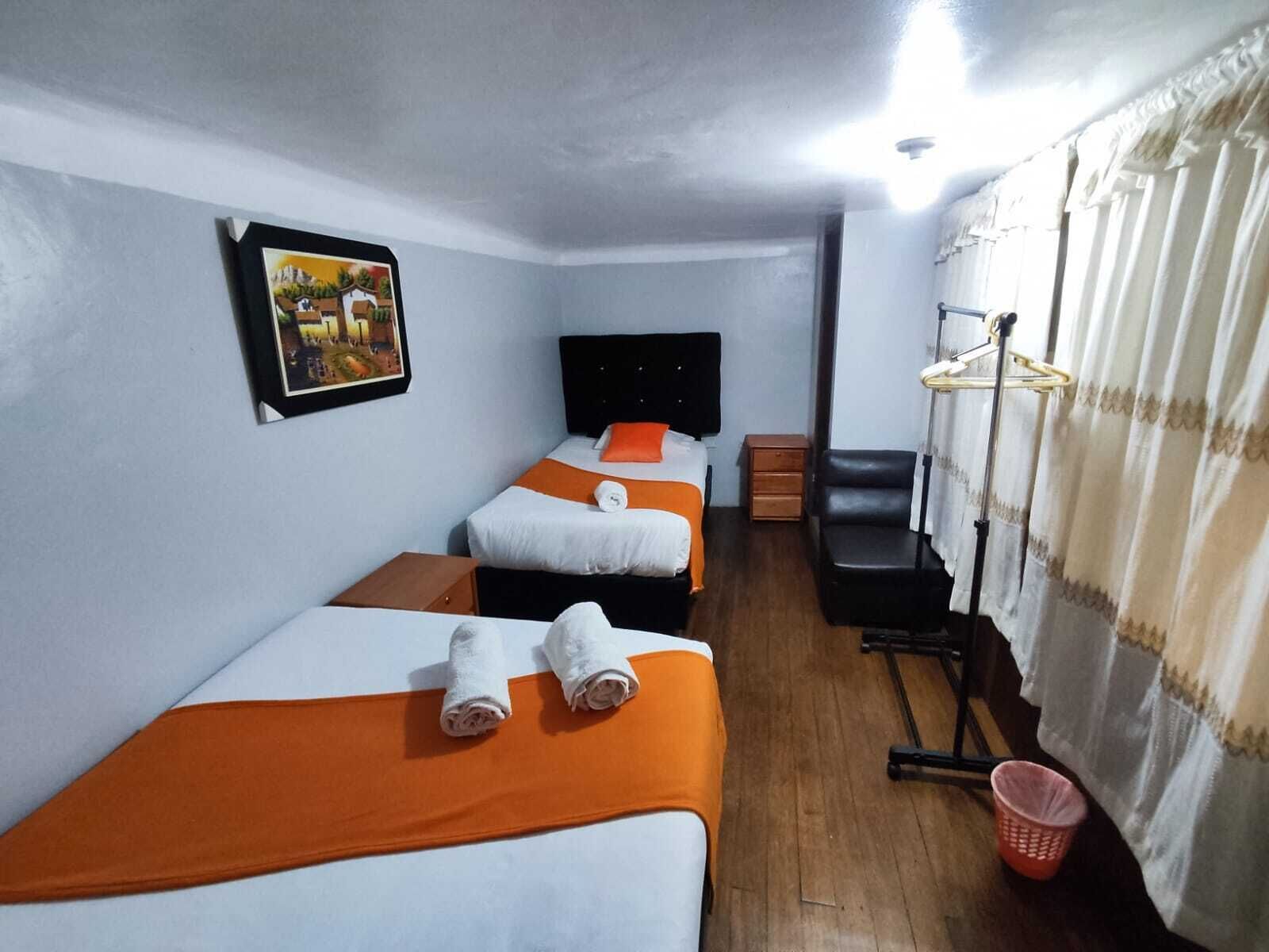 1 slaapkamer, een strijkplank/strijkijzer, internet, beddengoed