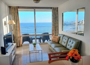 Appartement, 2 chambres, fumeur, balcon | Balcon
