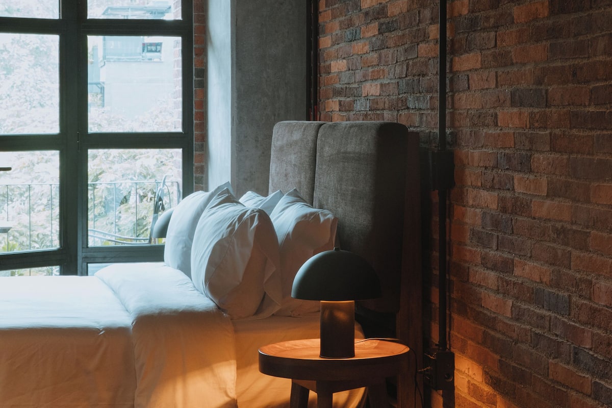 Quarto casal luxo, vista para a cidade | Wi-Fi de cortesia