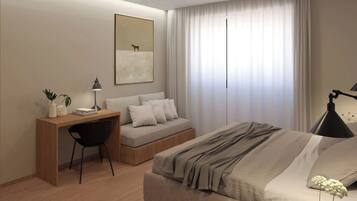 1 chambre, Wi-Fi, draps fournis