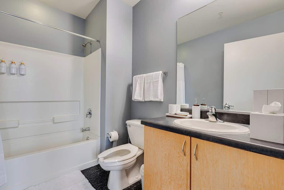 Ducha y secador de pelo