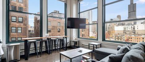 Télévision, espaces bureaux