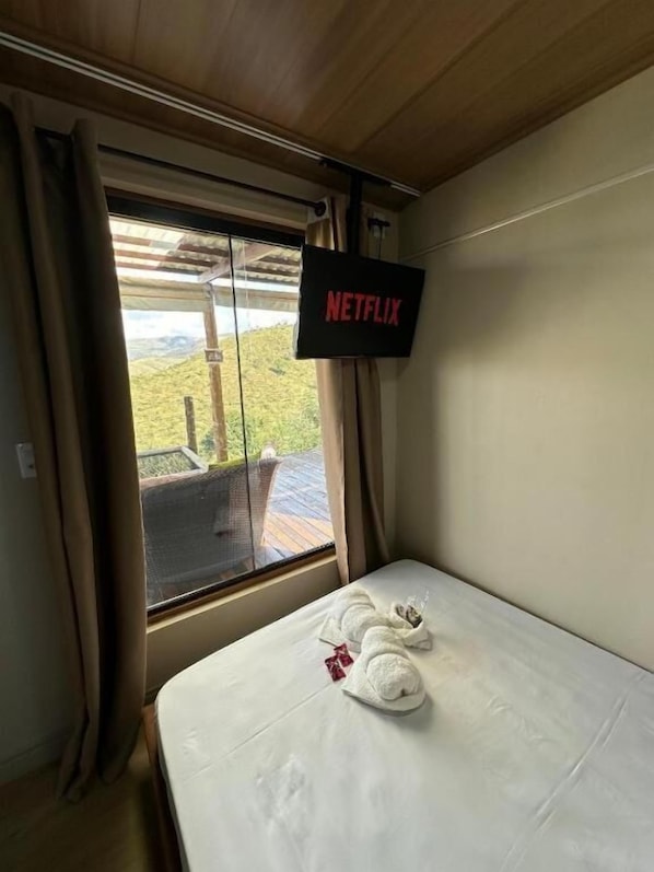Chalé conforto, varanda, vista para a montanha | Wi-Fi de cortesia