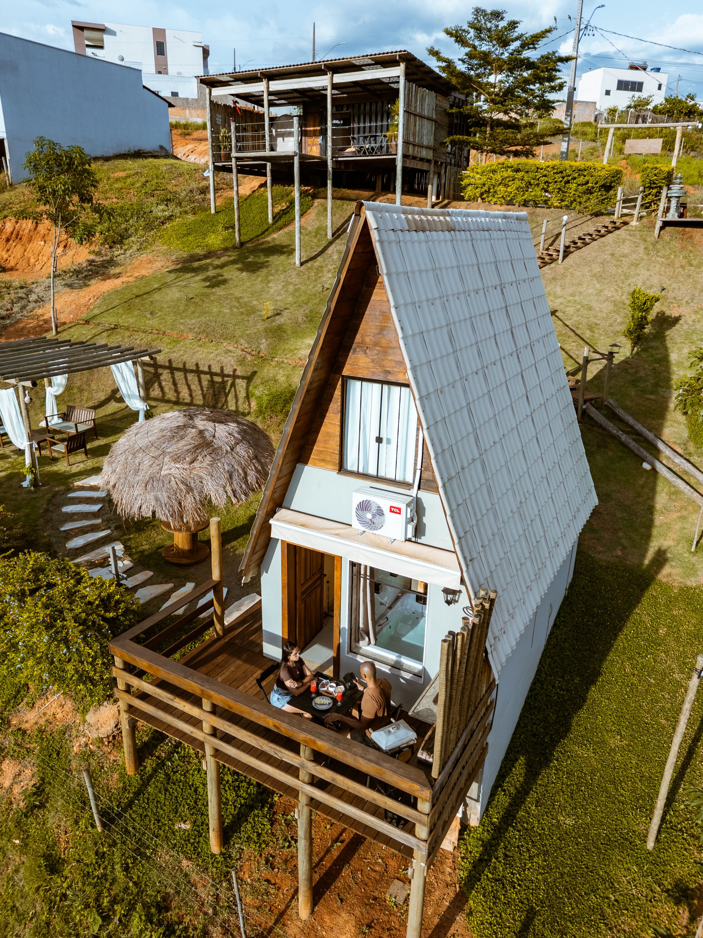 Fachada da propriedade