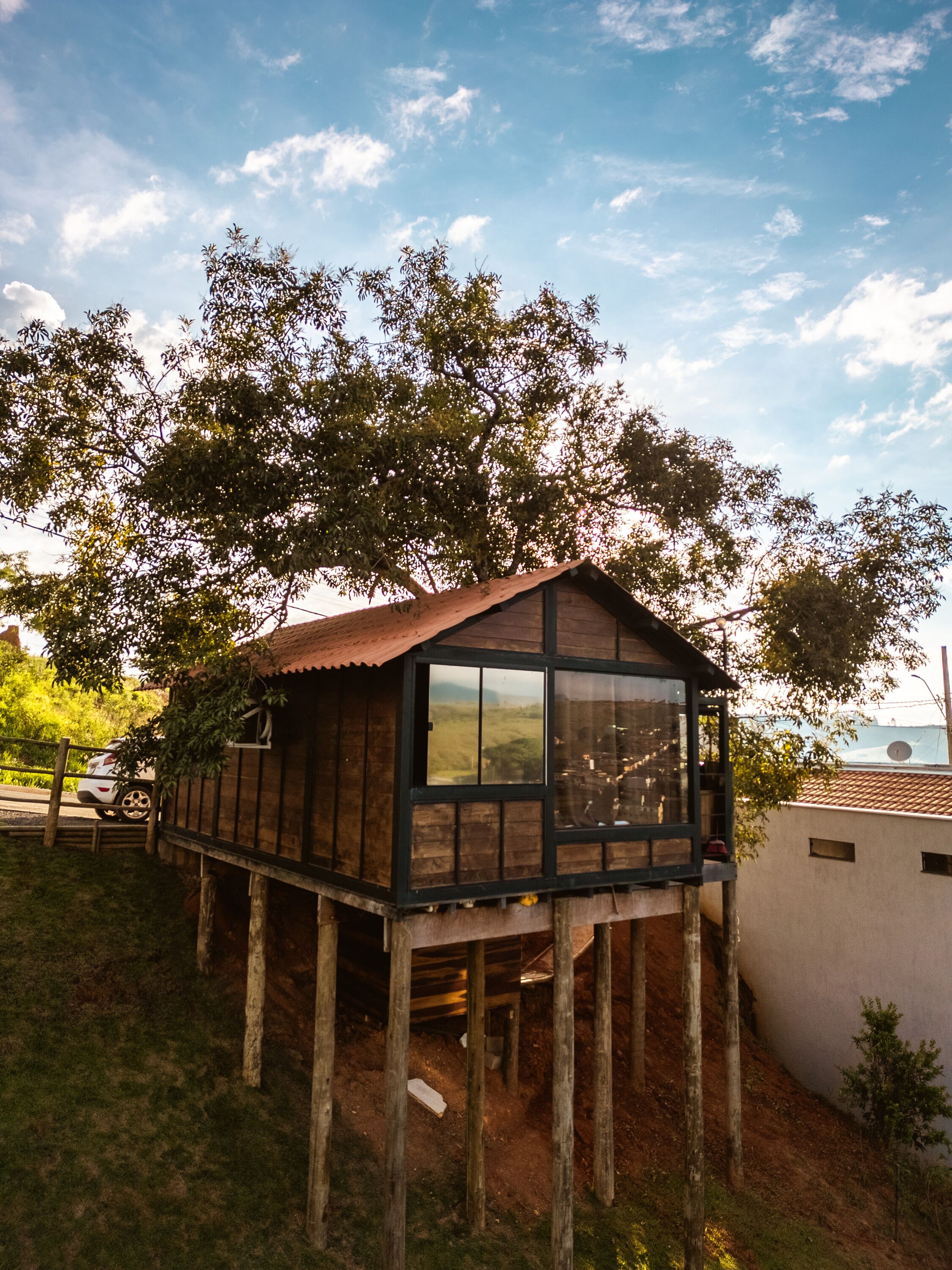 Fachada da propriedade