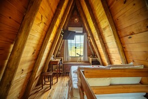 Living area - Decks Chalés (São Roque de Minas)