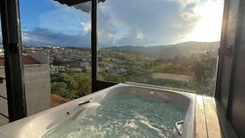 Familienchalet, Terrasse