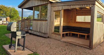 Comfy cabin on our family farm in Devon