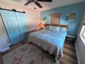 2 chambres, bureau, Wi-Fi gratuit, draps fournis