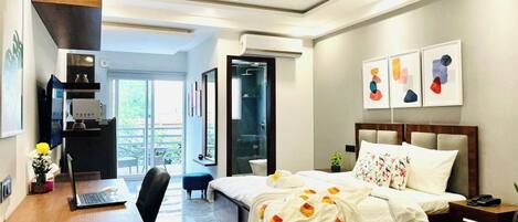 Chambre Simple, vue colline | Vue depuis le balcon