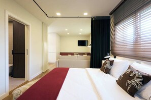 1 soverom, strykejern/-brett, wi-fi og sengetøy