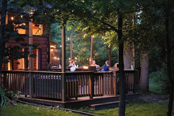 Overnatningsstedets område