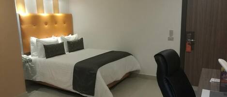 Comfort Double Room, City View | In-room safe, laptop workspace, soundproofing, iron/ironing board