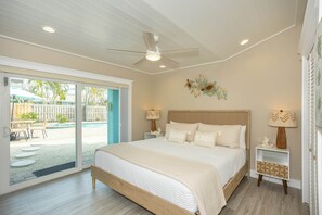 2 bedrooms, iron/ironing board, WiFi, bed sheets - Private Pool / Spa Home - Steps to Anna Maria Island Beach (Anna Maria)