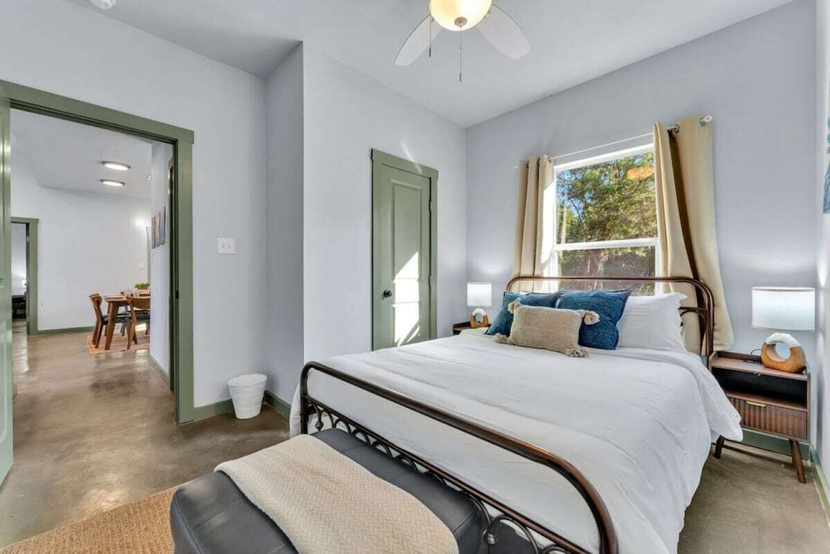 3 bedrooms, iron/ironing board, travel cot, WiFi