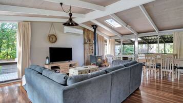 Apartment | Living room | Fireplace