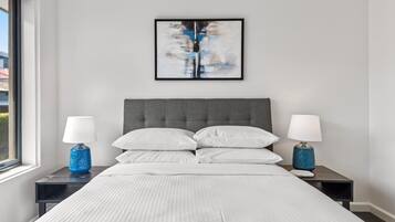 1 bedroom, iron/ironing board, bed sheets