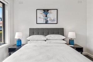 1 bedroom, iron/ironing board, bed sheets