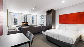 Apartment | 1 bedroom, iron/ironing board, bed sheets