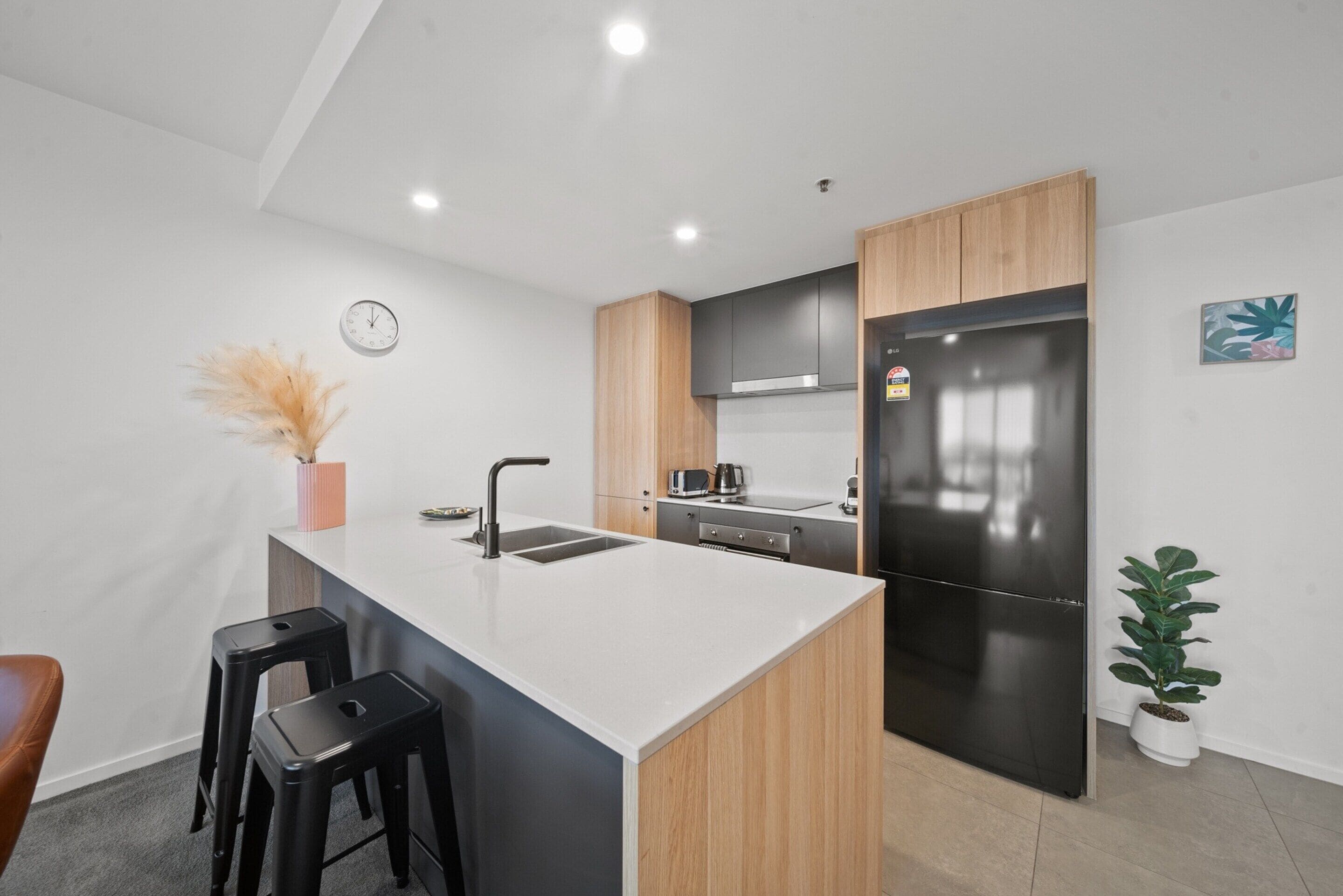 Căn hộ | Bếp riêng | Dụng cụ nấu nướng/bát dĩa/dao nĩa 