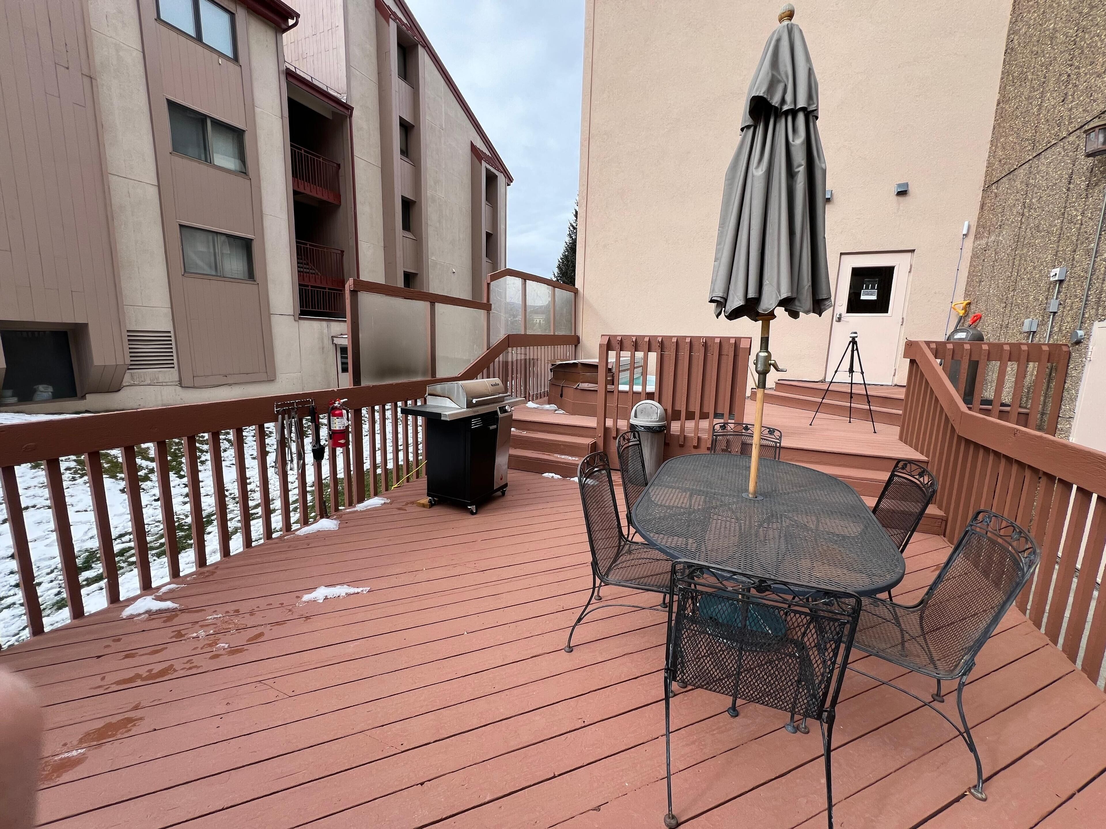 Condo, 1 Queen Bed (Summit House East 1 Bed Loft 2 Bath S) | Outdoor dining