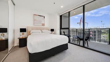1 bedroom, iron/ironing board, bed sheets