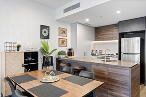 Appartement | Cuisine privée | Vaisselle et ustensiles