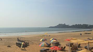 Luxury Bungalow, Balcony, Beach View | Terrace/patio