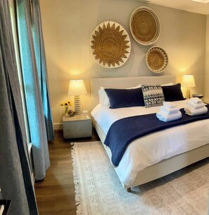 3 dormitorios, tabla de planchar con plancha, cuna de viaje y wifi