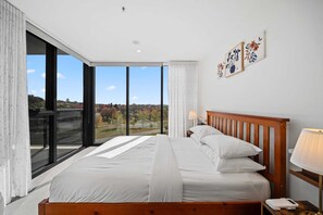 Departamento | 2 habitaciones, tabla de planchar con plancha y ropa de cama 