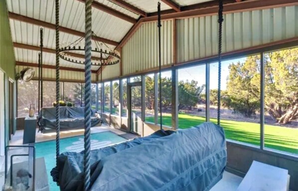 Enceinte de l’hébergement