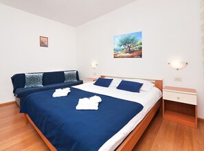 1 makuuhuone, internet, vuodevaatteet