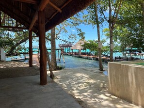 Terrace/patio - Hotel Casa del Angel Bacalar (Bacalar)