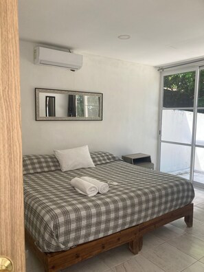 Basic Apartment, 2 Bedrooms, Non Smoking | Bed sheets - Hotel Casa del Angel Bacalar (Bacalar)