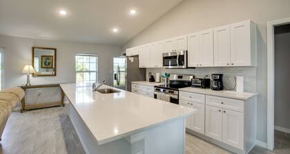 Fish, Golf & Beach-Hop! Family Home in Cape Coral