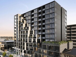 Apartment | Exterior - Elegant 1-bed by Shops With Rooftop Swimming Pool (Melbourne)